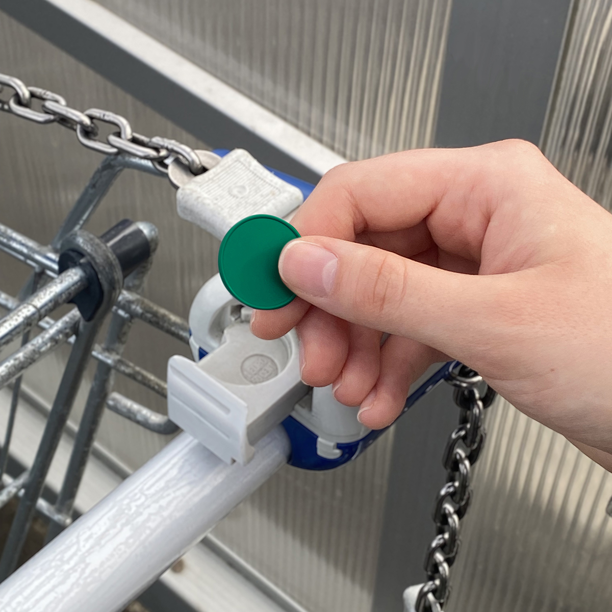 1€-Chip als Werbeartikel mit Logo bedrucken