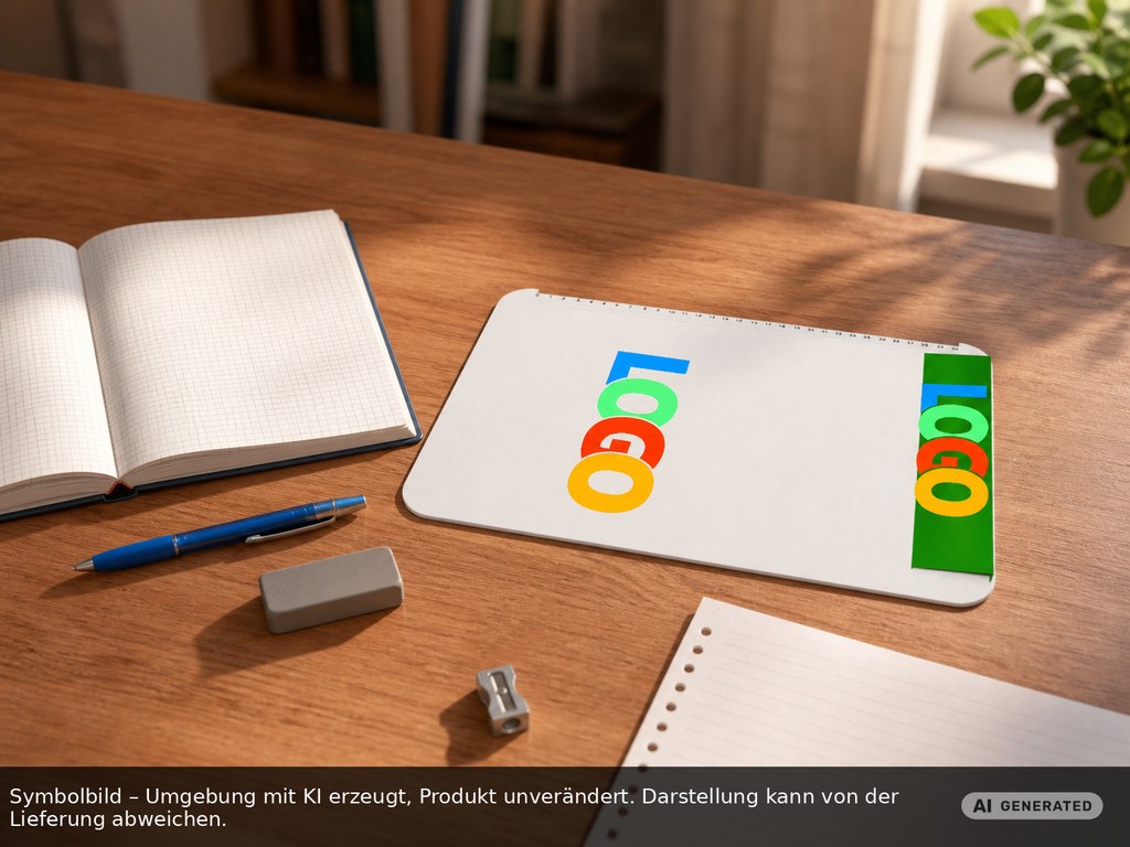 Klemmbrett DIN A4 "Alpha" als Werbeartikel mit Logo bedrucken