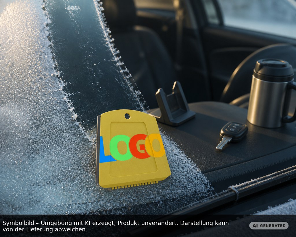 Eiskratzer "Alpha" als Werbeartikel mit Logo bedrucken