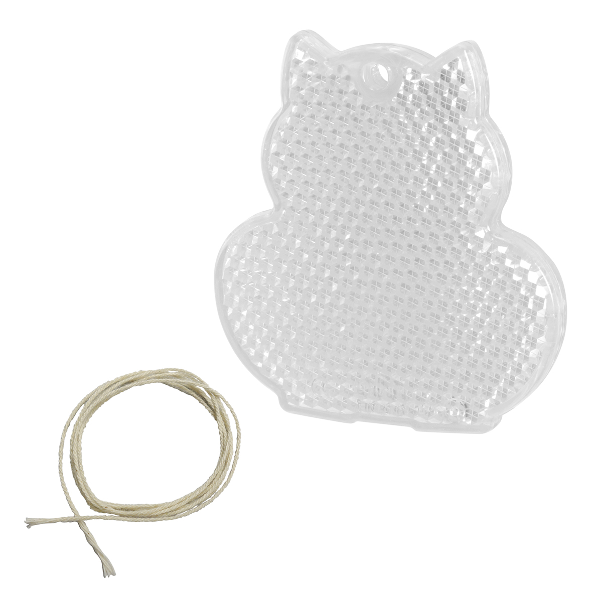 Sicherheits-Reflektor "Katze" als Werbeartikel mit Logo bedrucken